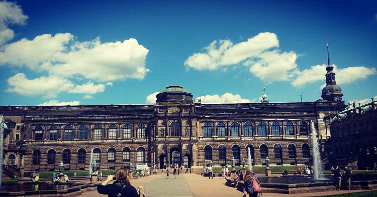 Zwinger Palace v Dráždanech