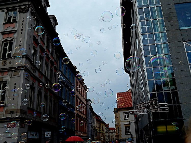 colorful bubbles