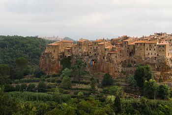 Pitigliano, město Etrusků