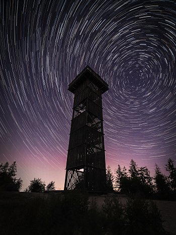 Star trails